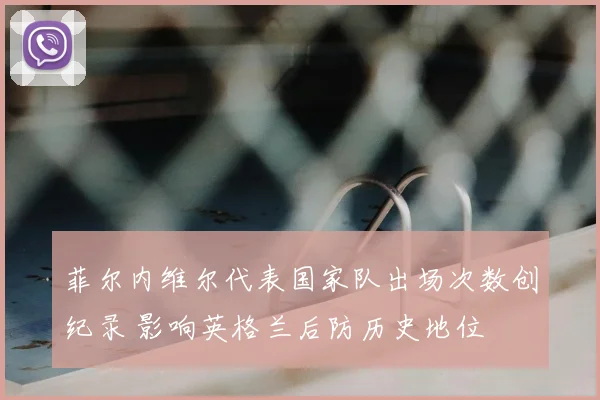 菲尔内维尔代表国家队出场次数创纪录 影响英格兰后防历史地位